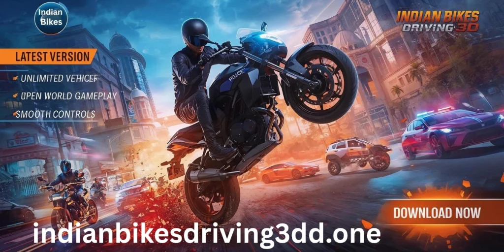 Indian Bikes driving 3D